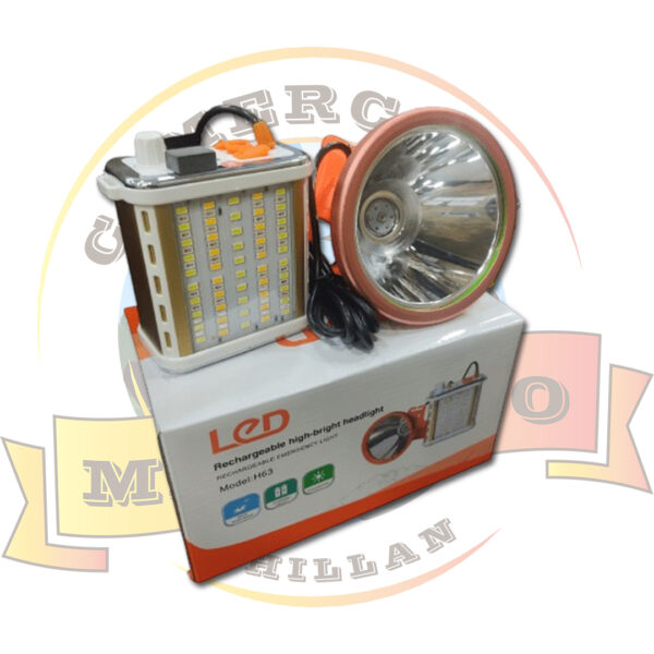 FOCO CAZA MINERO 300 WATTS LUZ ROJA