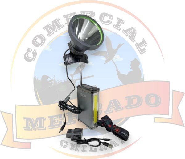 FOCO CAZA 1800 WATTS LUZ BLANCA