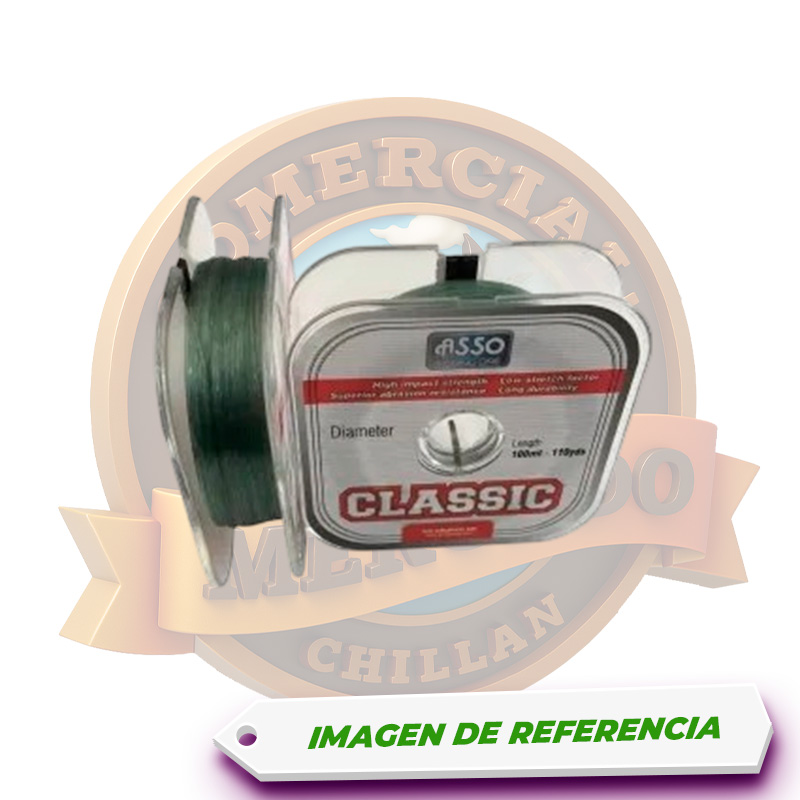 nylon asso classic 100 metros color verde nylon asso classic 100 metros color verde