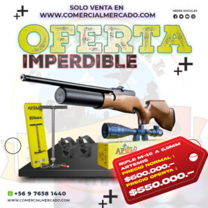 KIT DEPORTIVO RIFLE M-16  ARTEMIS 5,5mm
