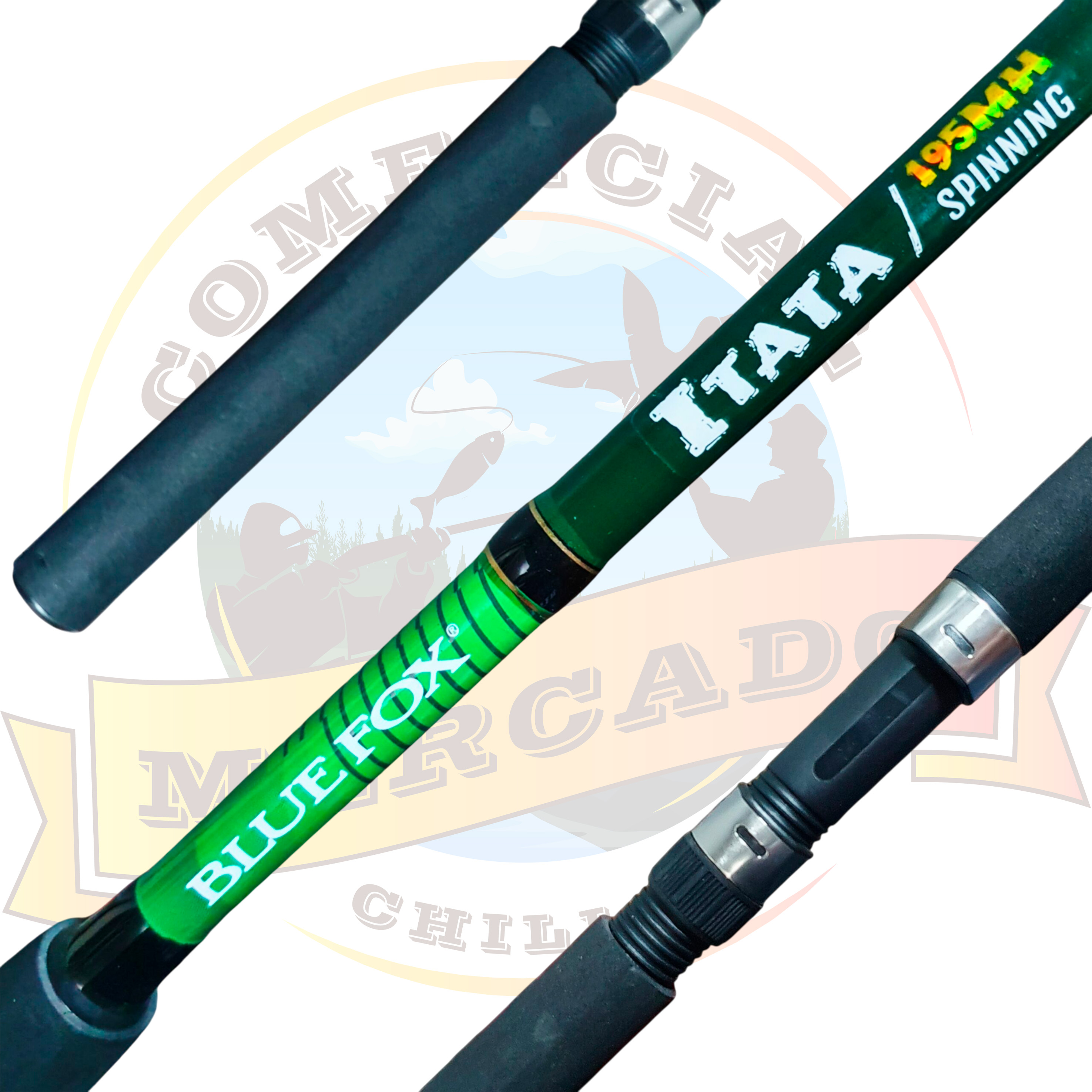 CAÑA DE PESCA BLUE FOX ITATA 2.10