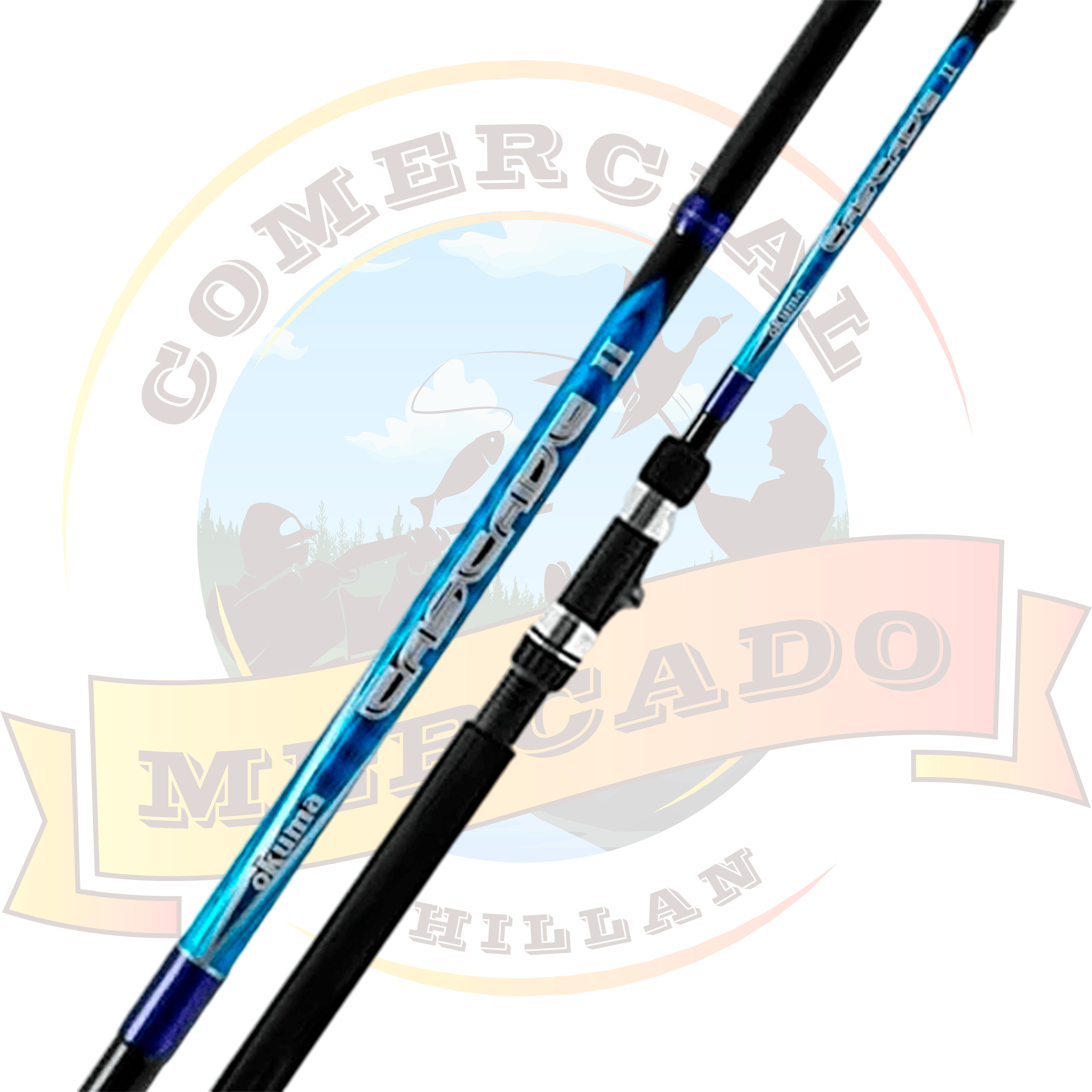 Caña de pesca Okuma Cascade II 2.10 resistente y versátil