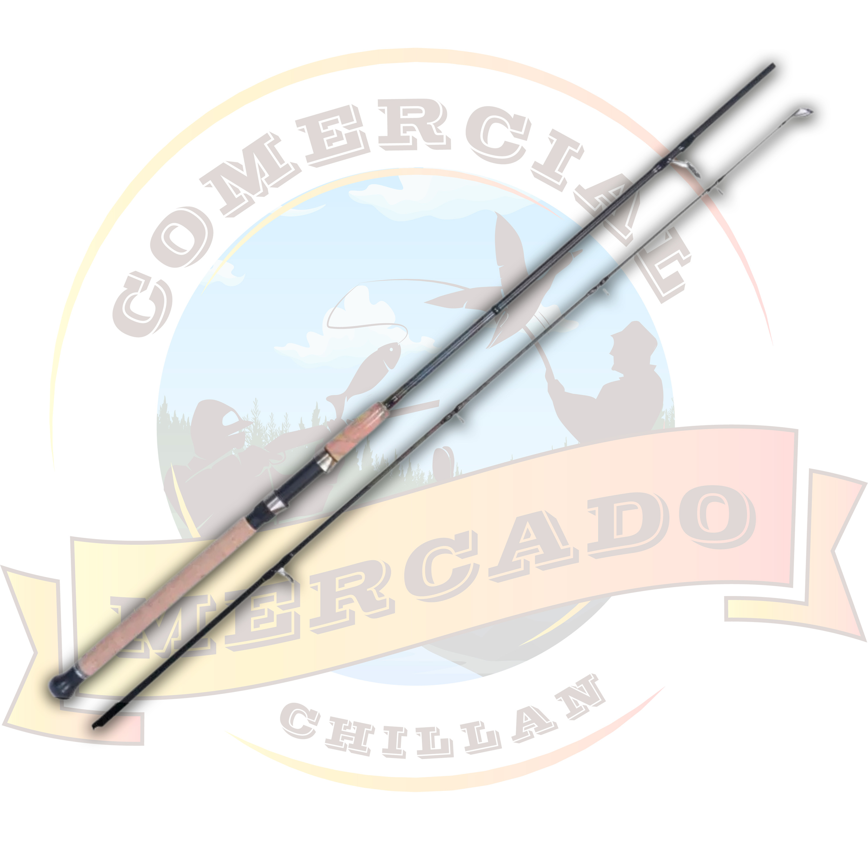 caña okuma safina chinook 1.80 spinning pesca deportiva