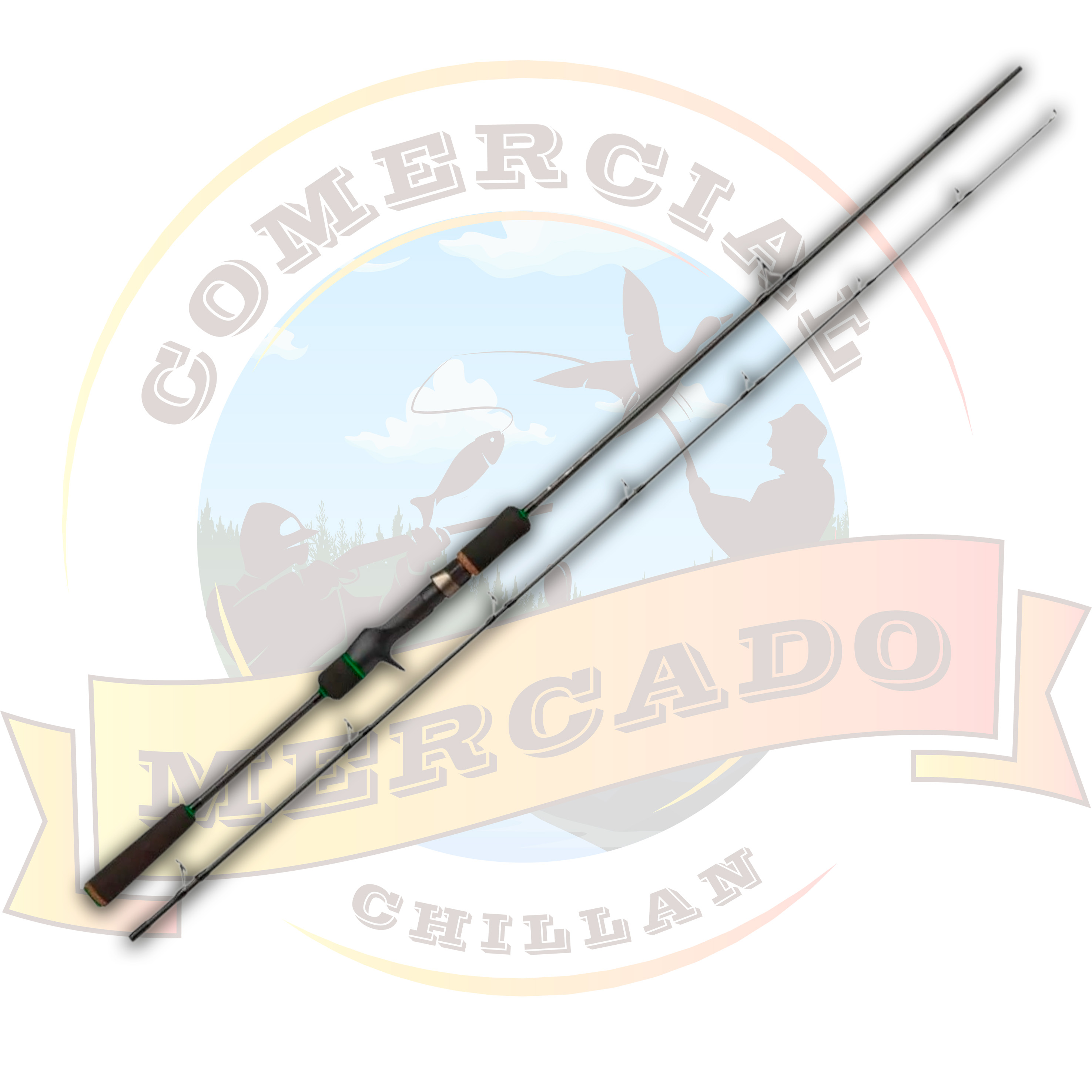 caña okuma safina spin 2.10 spinning pesca deportiva