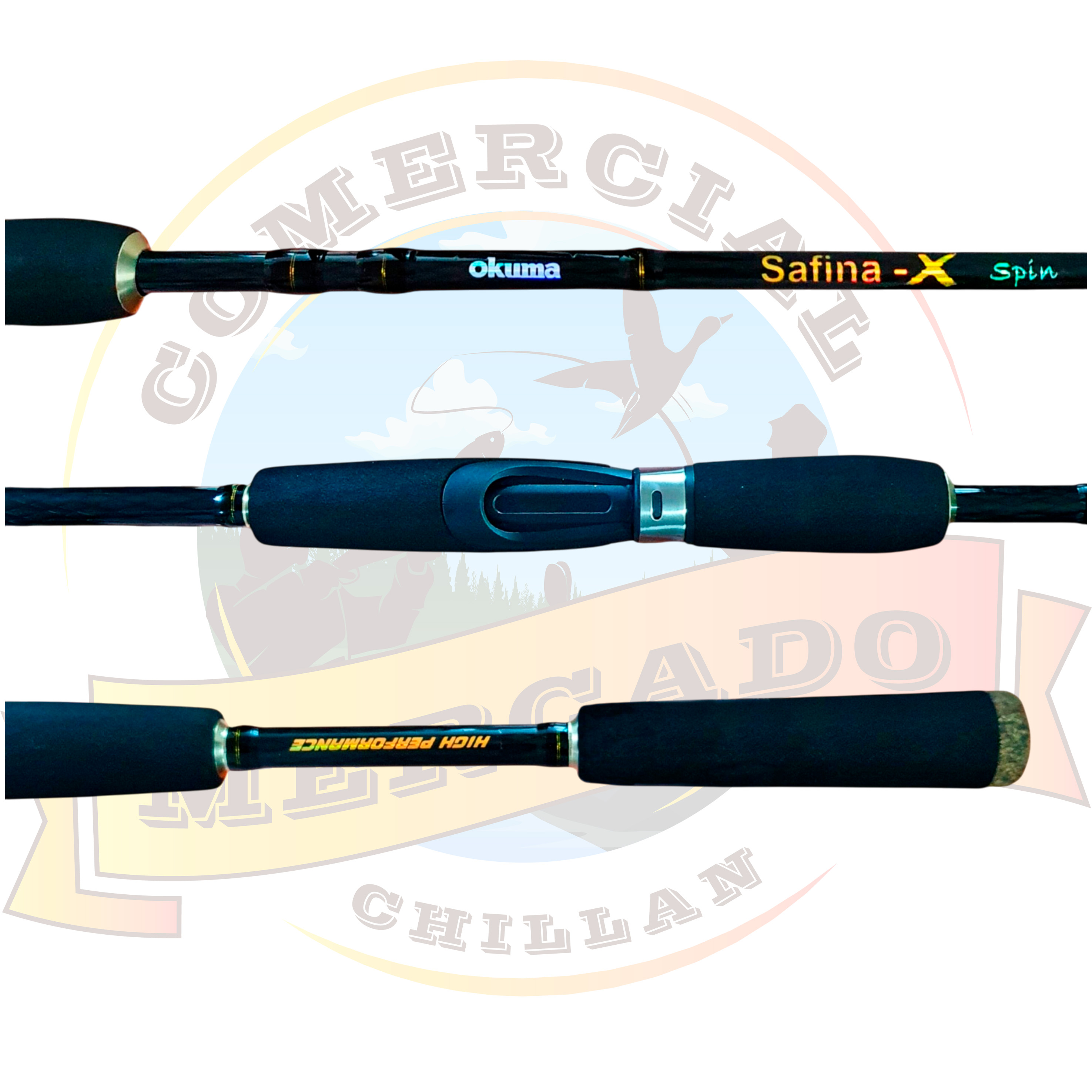 Okuma Safina Spinx 2.10 mango ergonómico