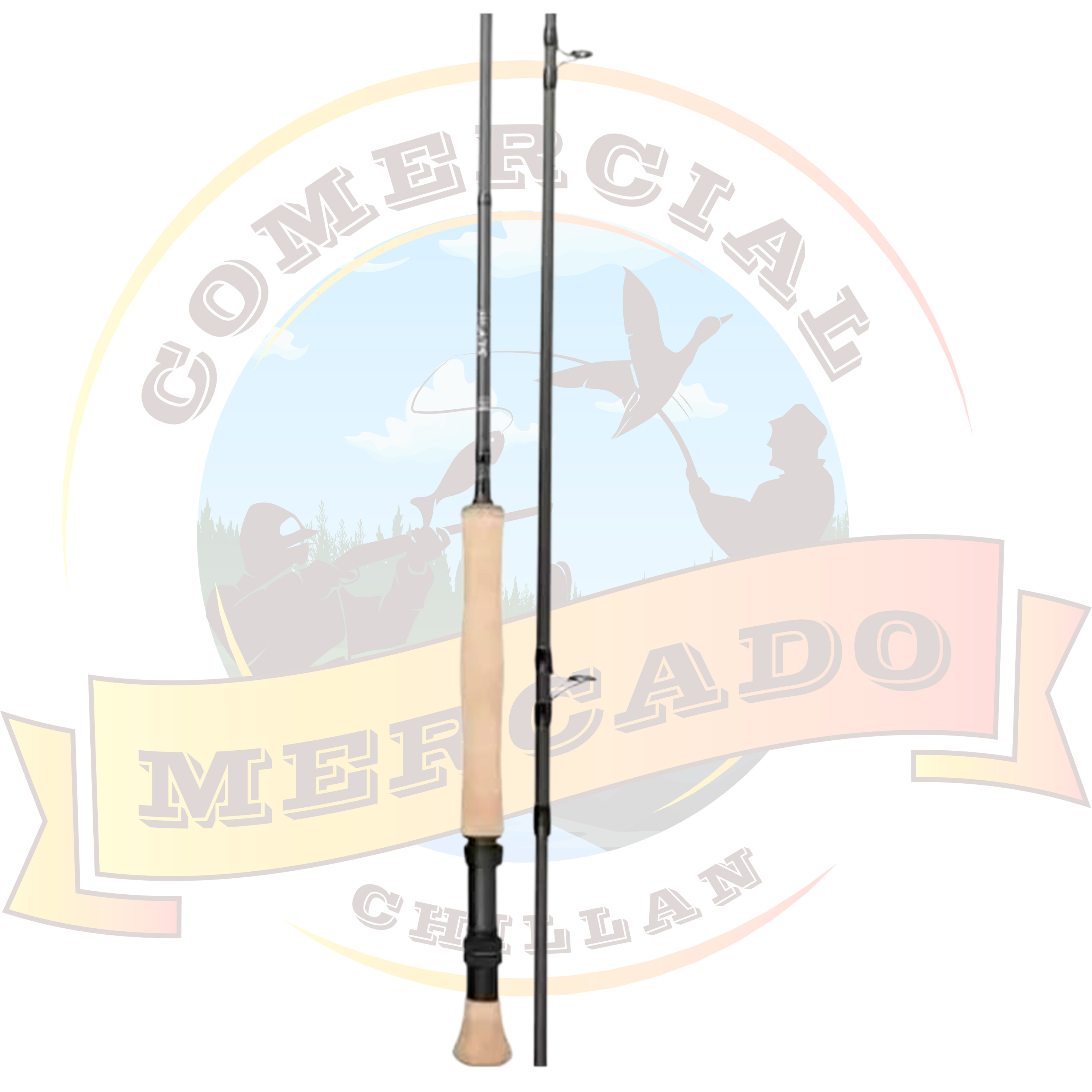 caña okuma slufly spinning pesca deportiva