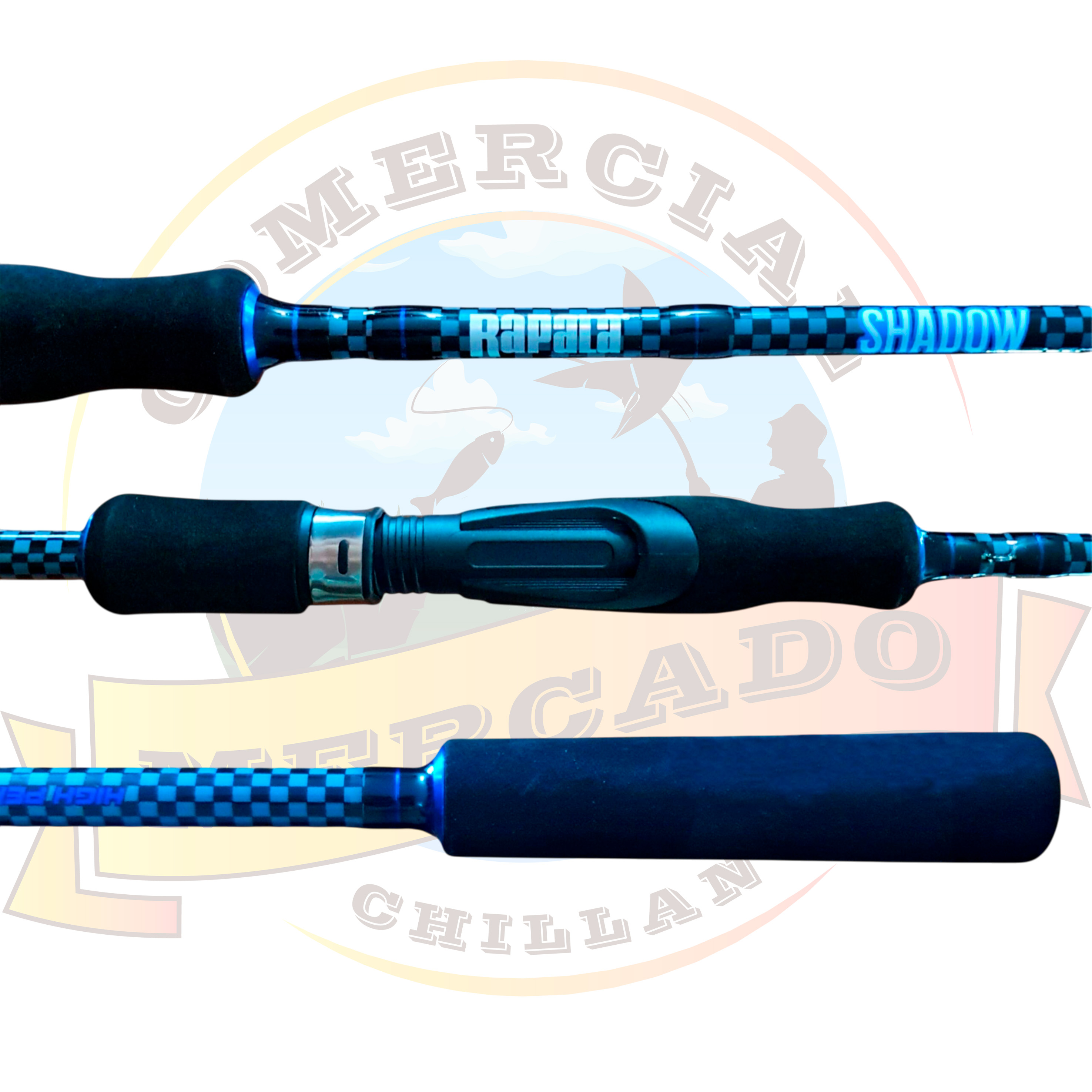 CAÑA DE PESCA RAPALA SHADOW 1.80