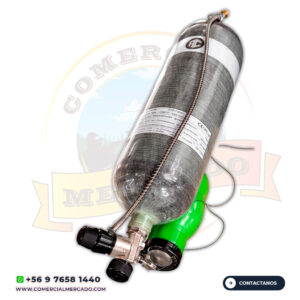 SCBA AC Airgus Chile CON SISTEMA  PCP